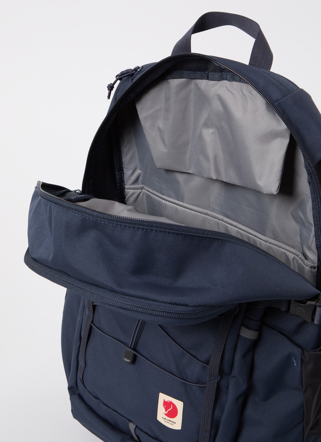 Fjällräven Skule 28 rugzak met 15 inch laptopvak - detail 2 donkerblauw