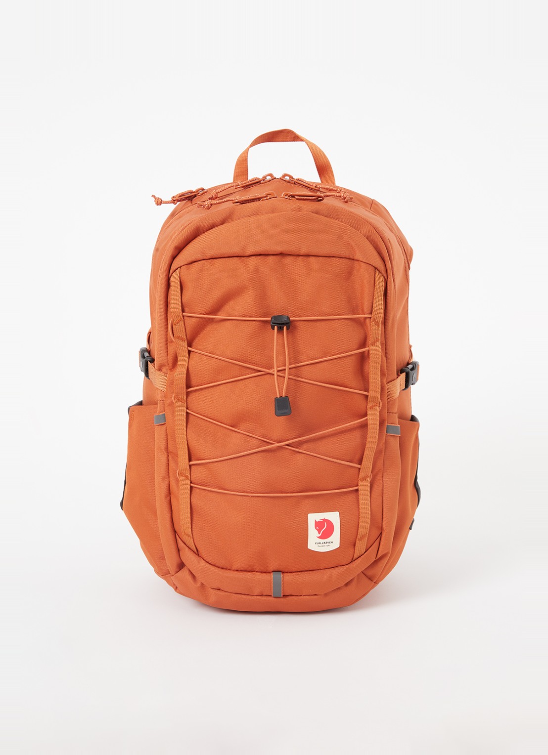 Fjällräven Skule rugzak met  13 inch laptopvak  - voorkant 3 oranjerood