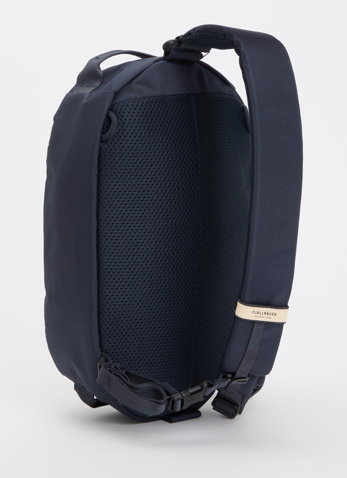 Fjällräven Skule Sling 6 crossbodytas met verstelbare schouderriem - achterkant donkerblauw