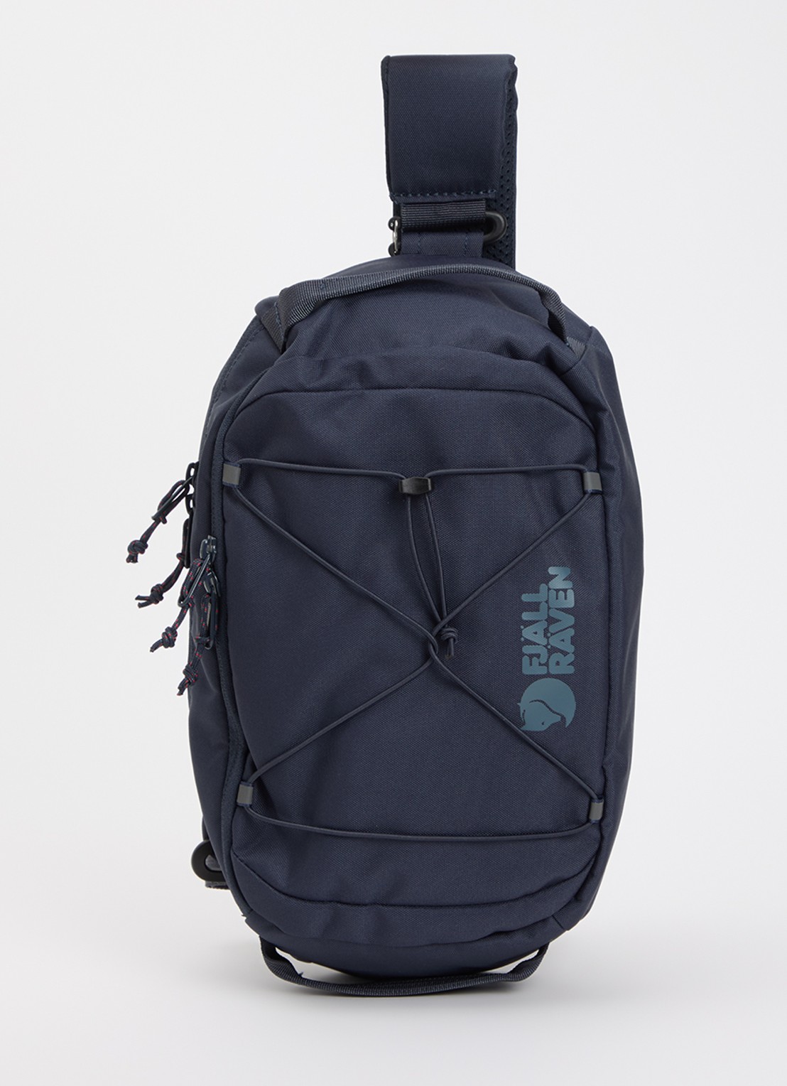 Fjällräven Skule Sling 6 crossbodytas met verstelbare schouderriem - voorkant 5 donkerblauw