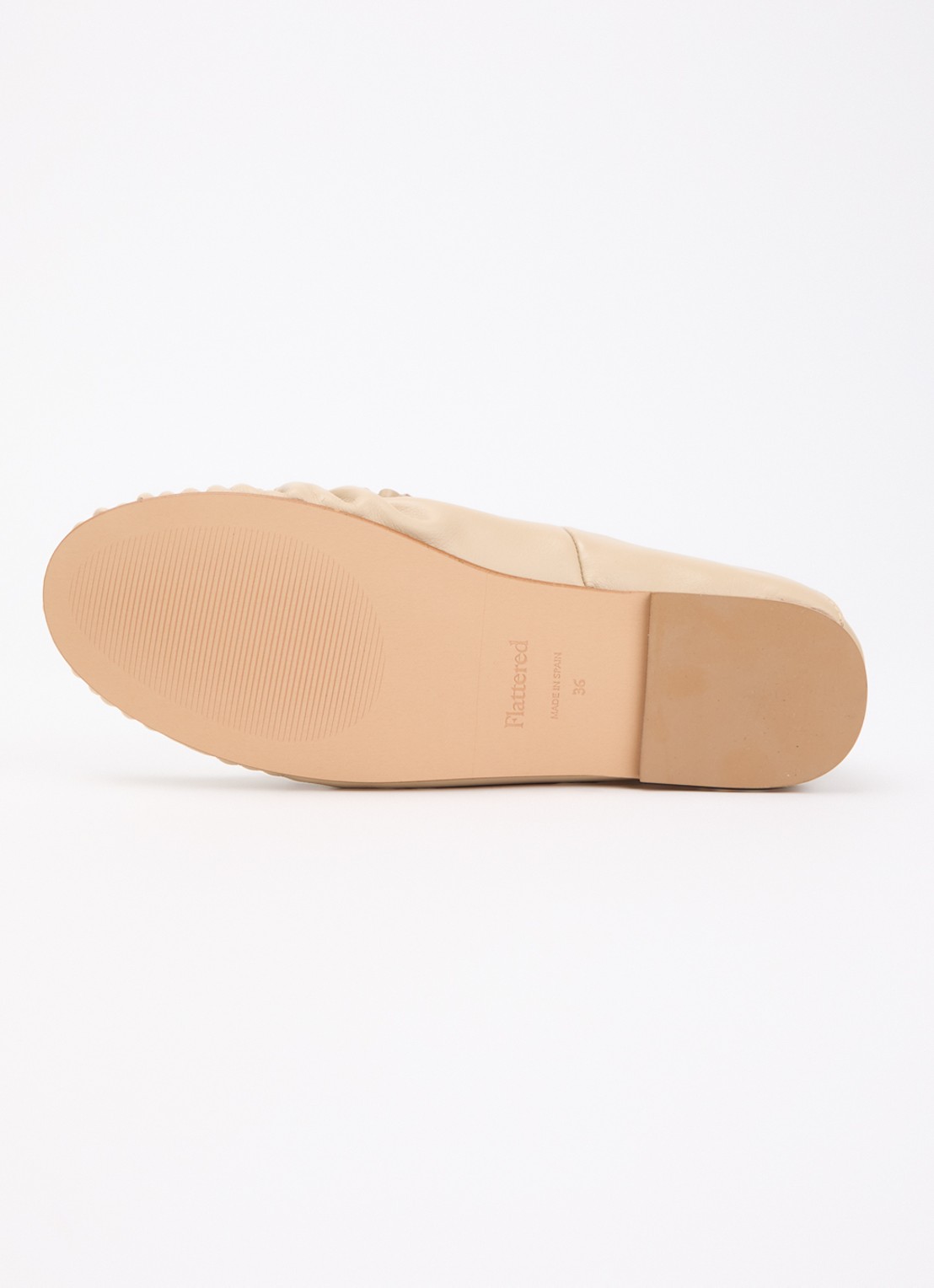 Flattered Bon Bon mocassin van leer - detail 5 beige
