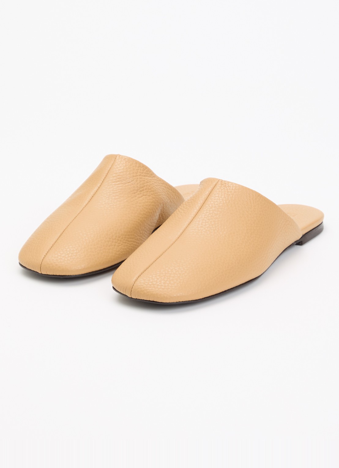 Flattered Maurine instapper van leer  - detail 2 beige
