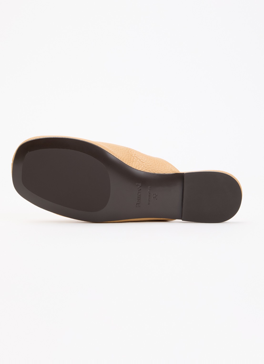 Flattered Maurine instapper van leer  - detail 4 beige