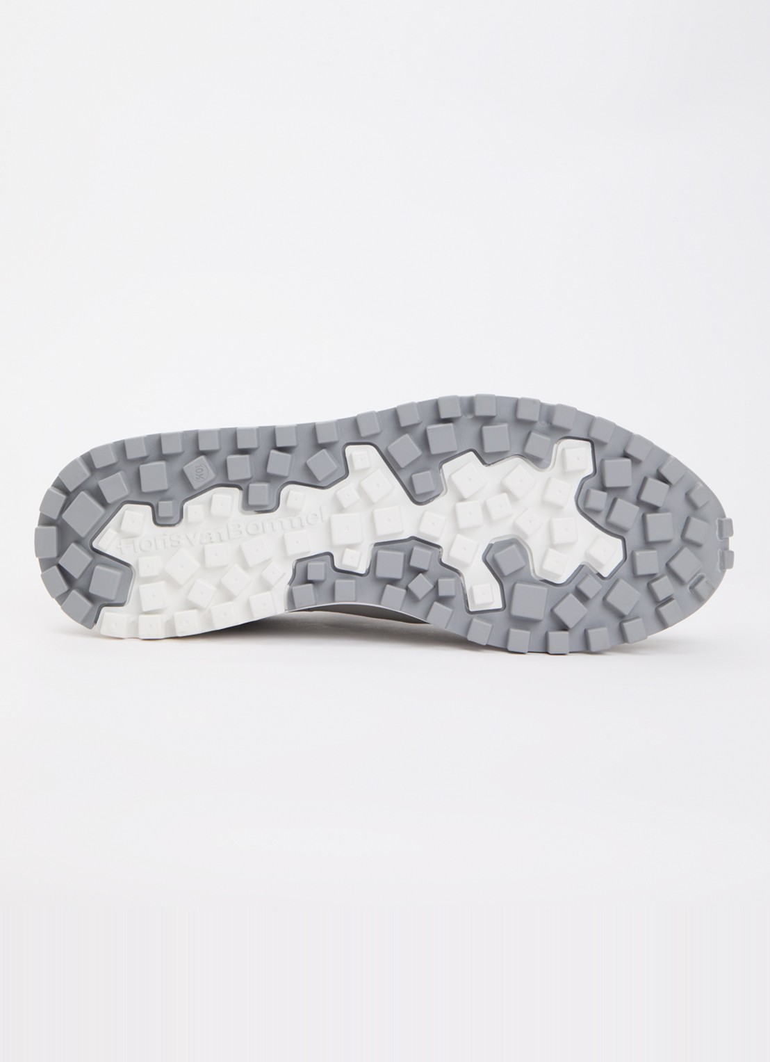 Floris van Bommel De Gripper 03.03 sneaker van nubuck - detail 5 grijs