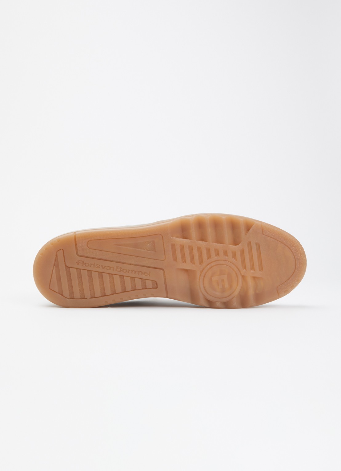 Floris van Bommel De Kupster 05.21 sneaker met suède details  - detail 3 lichtbruin