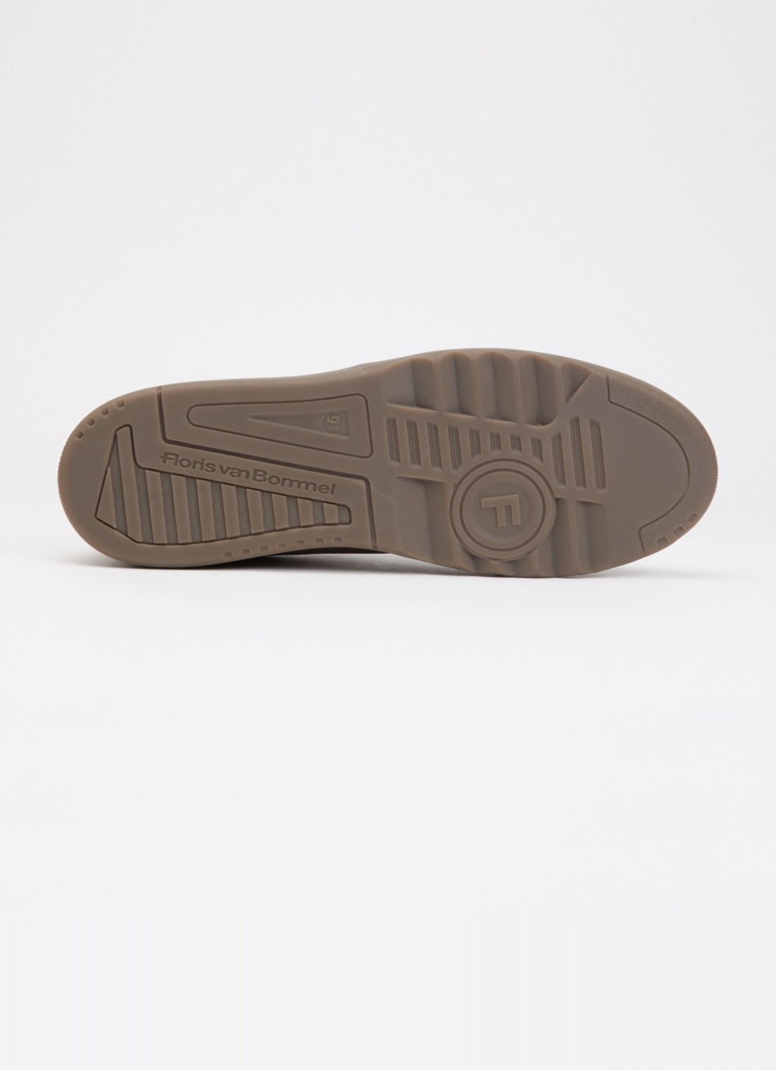 Floris van Bommel De Kupster 09.00 sneaker met suède details - detail 4 bruin