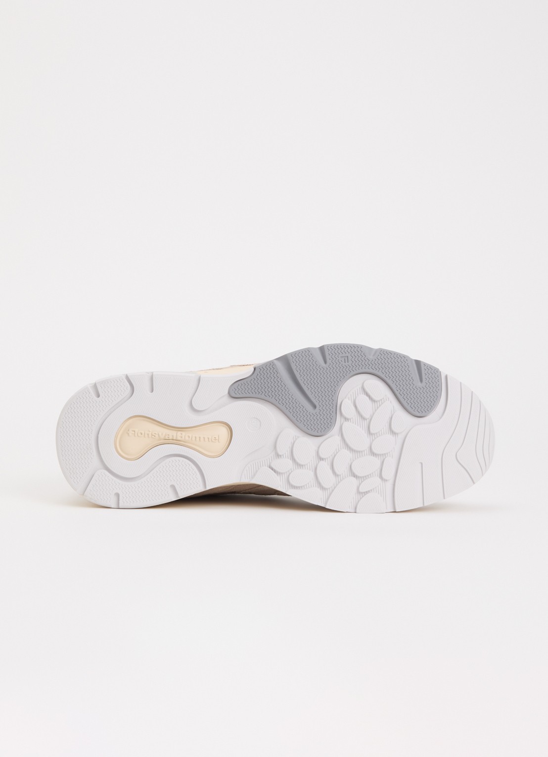Floris van Bommel De Rezer sneaker van suède - detail 5 beige