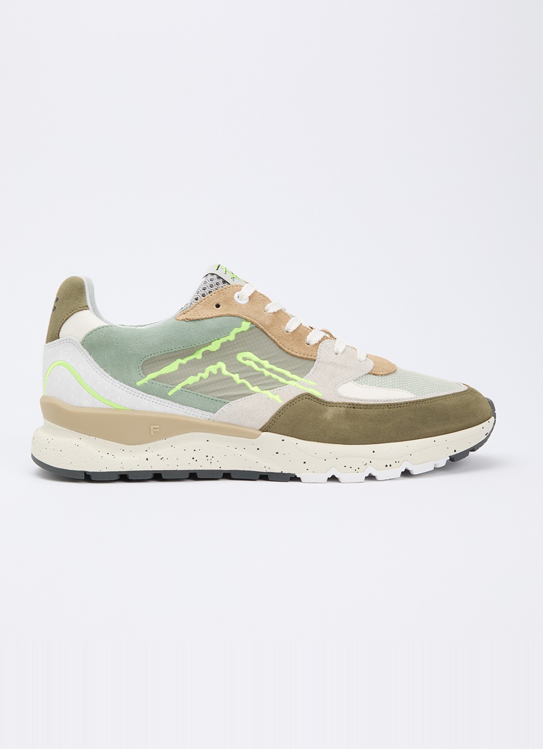 Floris van Bommel De Treener 06.06 sneaker - voorkant 2 groen