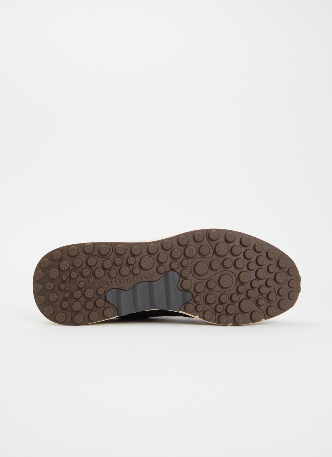 Floris van Bommel De Trikker 05.01 sneaker van suède - detail 4 donkerblauw
