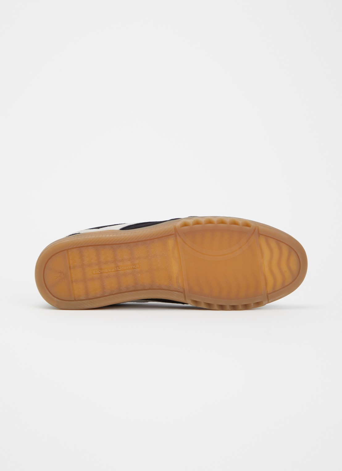 Floris van Bommel De Zaler 01.27 sneaker van suède  - detail 4 royalblauw