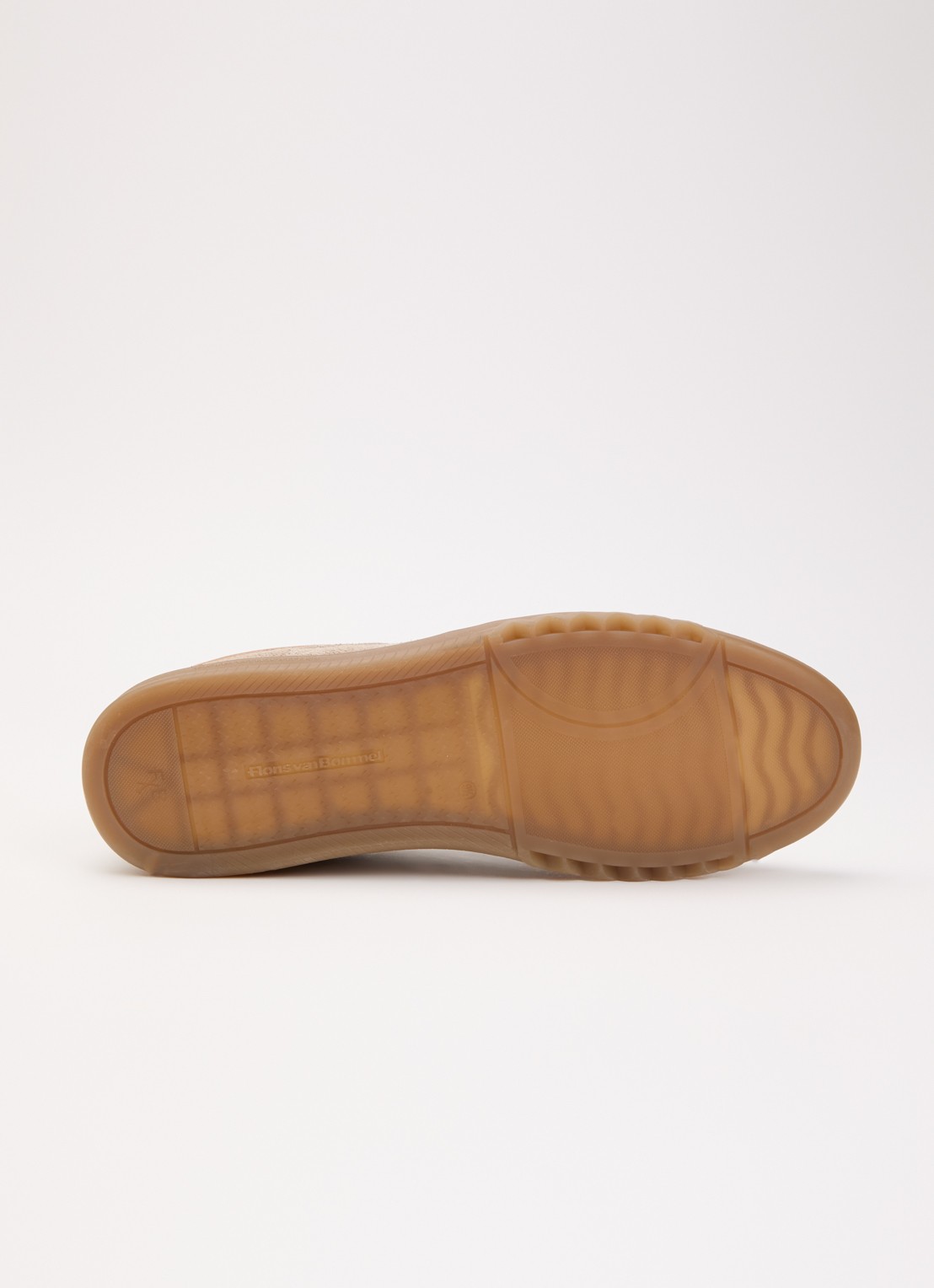 Floris van Bommel De Zaler 04.02 sneaker van suède - detail 5 lichtbruin