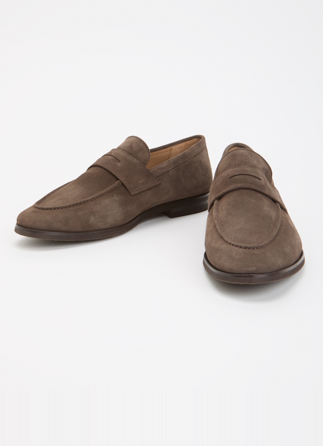 Floris van Bommel Reda loafer van suède - detail 3 grijs