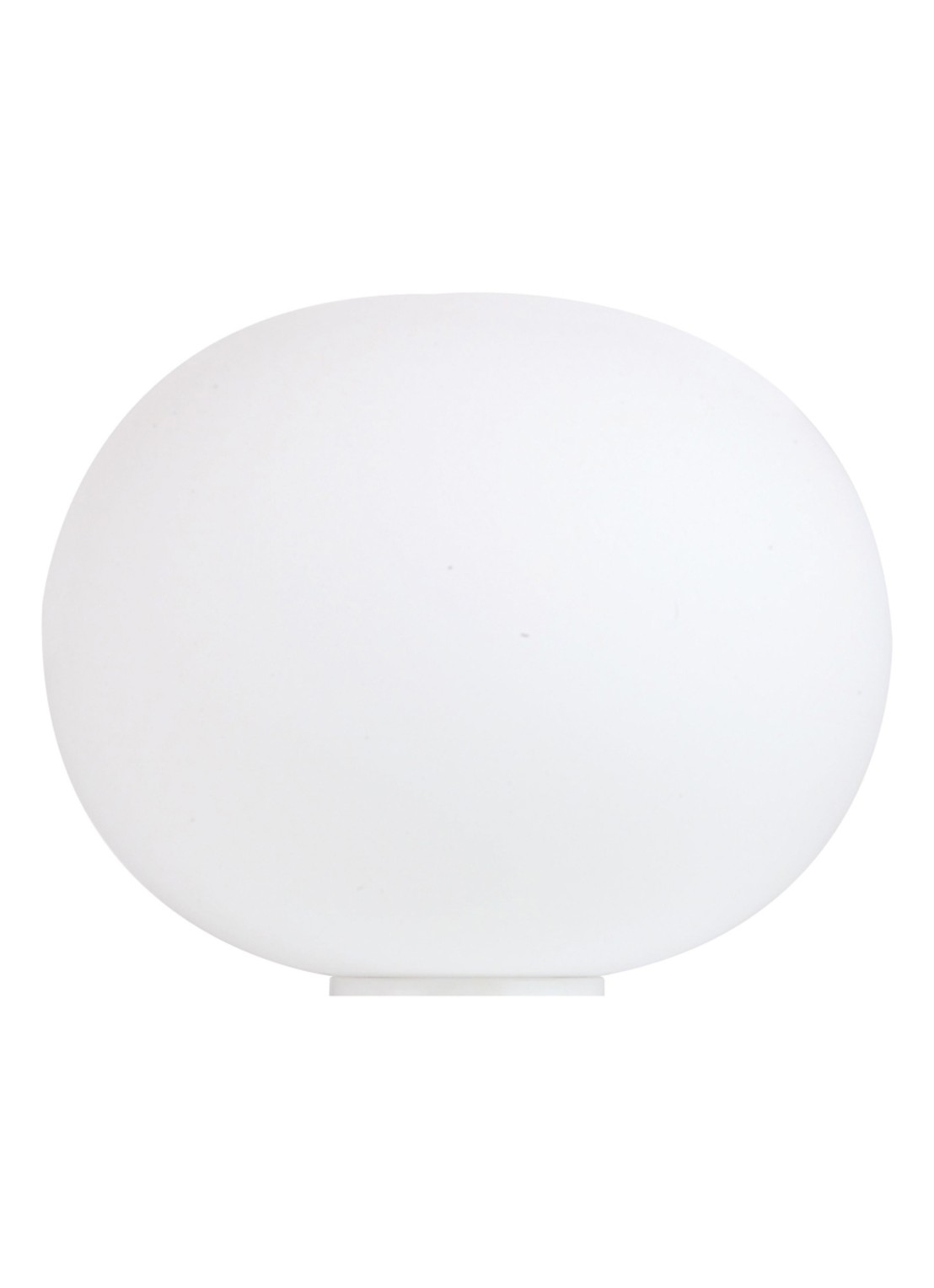 Flos Glo-Ball Basic 1 tafellamp - voorkant wit