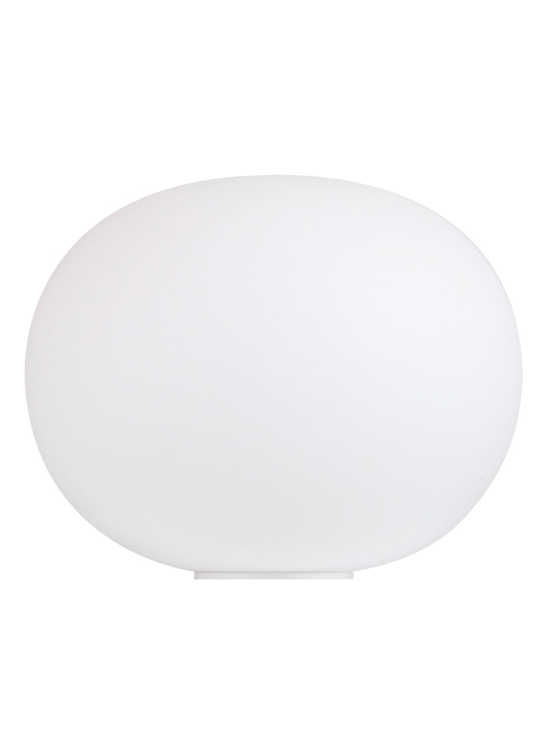 Flos Glo-Ball Basic 2 tafellamp - voorkant wit