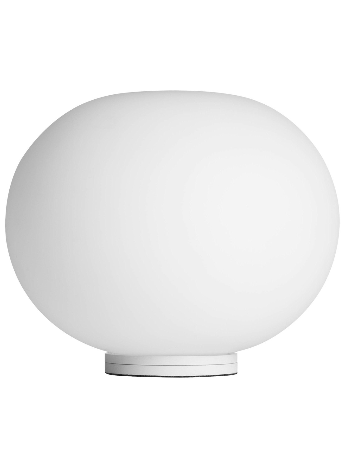 Flos Glo-Ball Basic Zero tafellamp 16 cm - achterkant wit