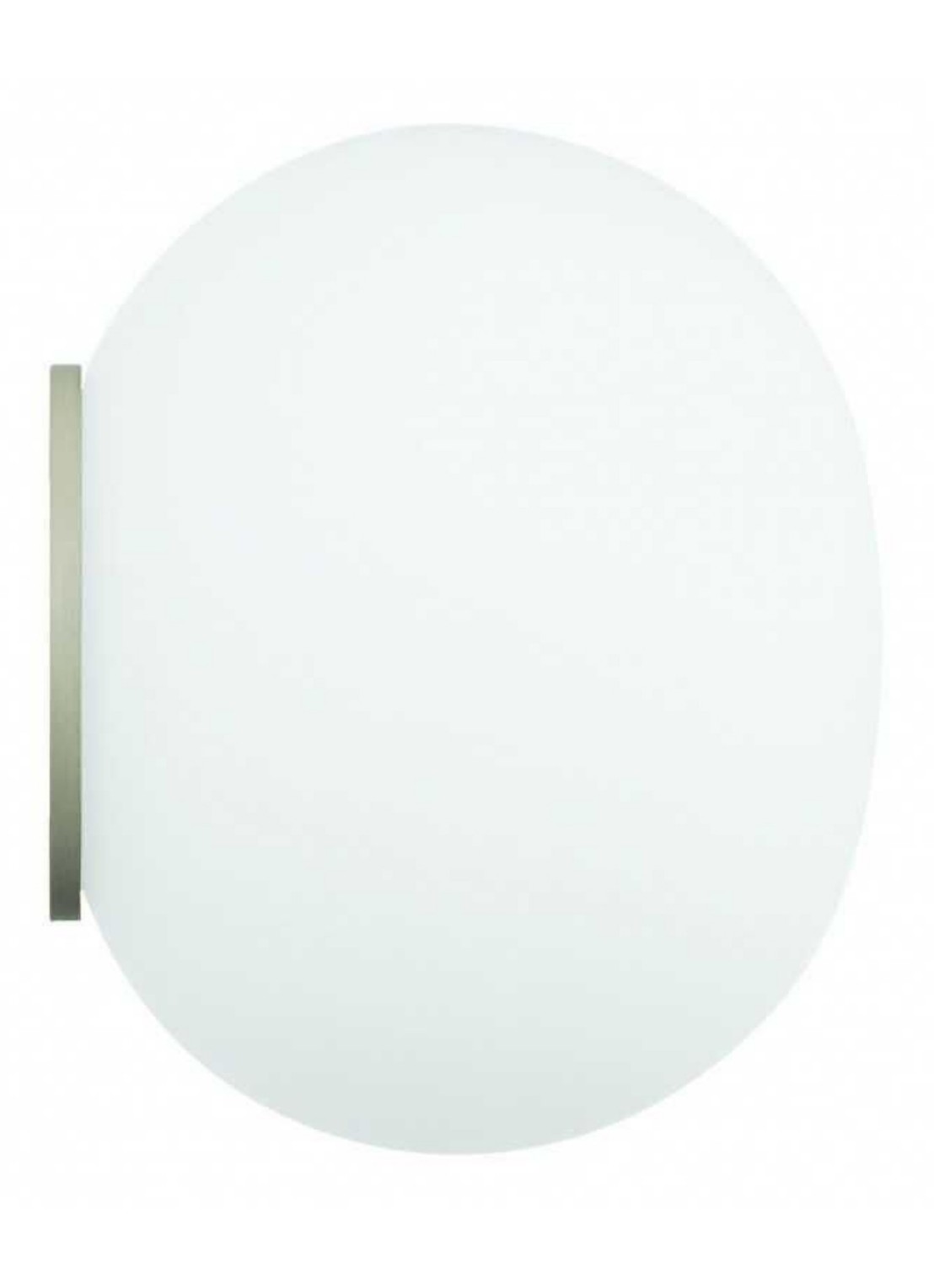Flos Glo-Ball C/W Mini wandlamp - voorkant wit