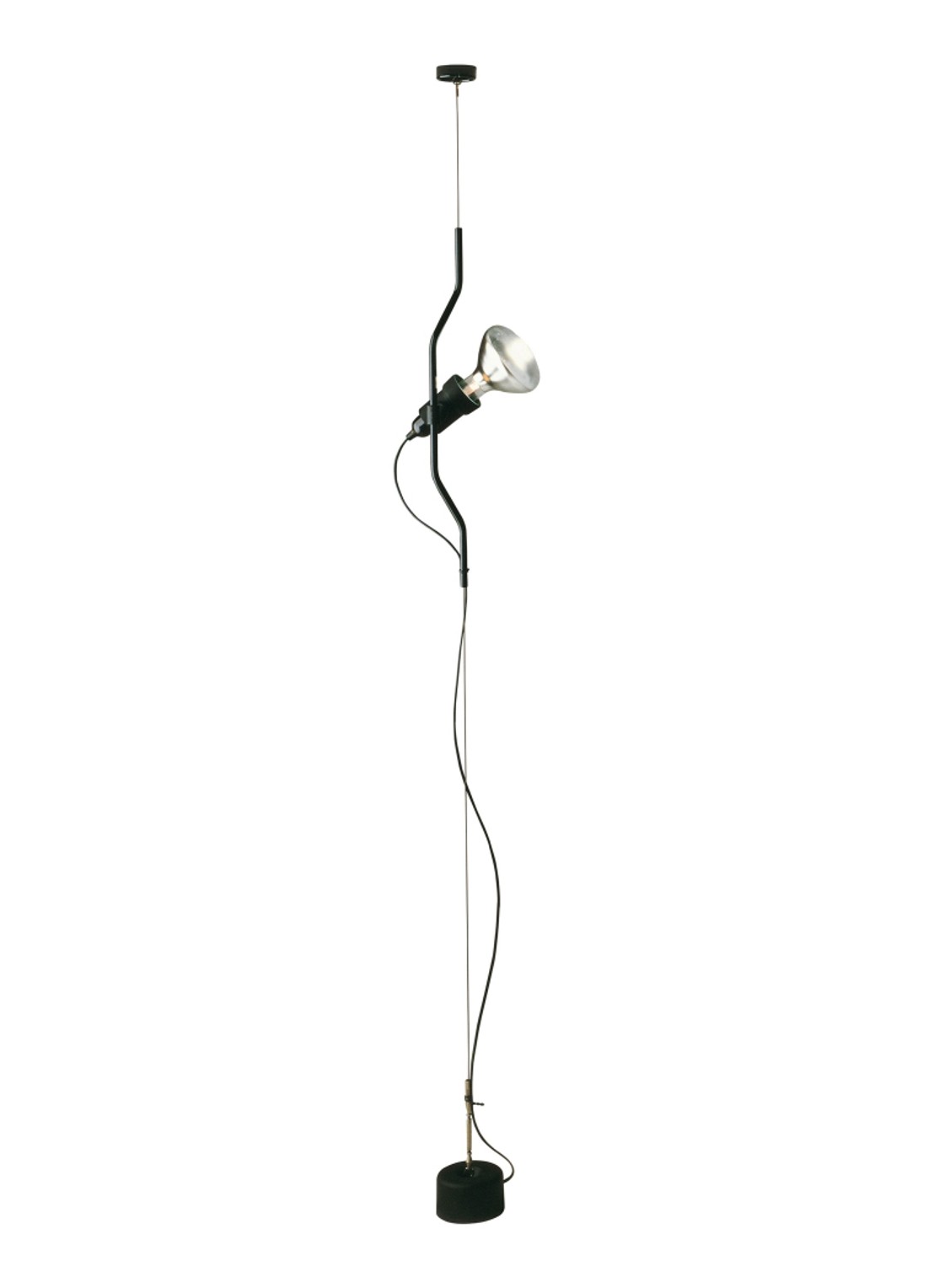 Flos Parentesi hanglamp Ø11 cm - voorkant zwart