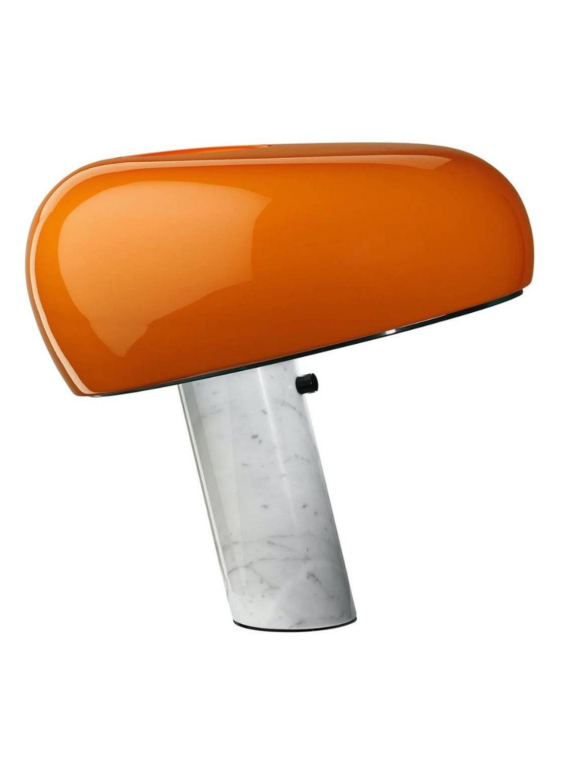 Flos Snoopy tafellamp 37 cm - voorkant orange