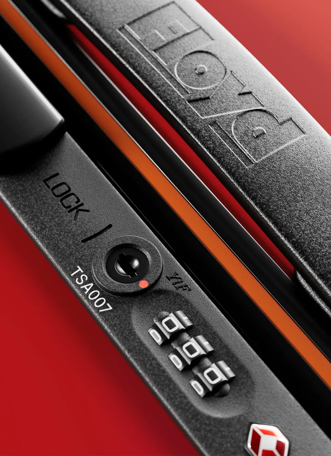 Floyd Cabin Spinner 55 cm - detail 2 rood