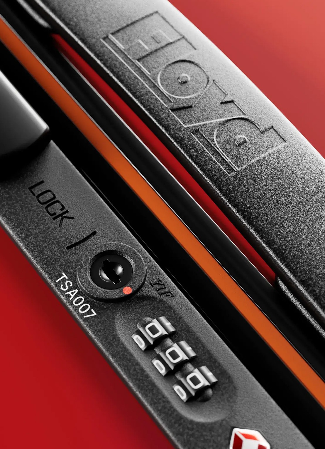 Floyd Check-In spinner 70 cm - detail 4 rood