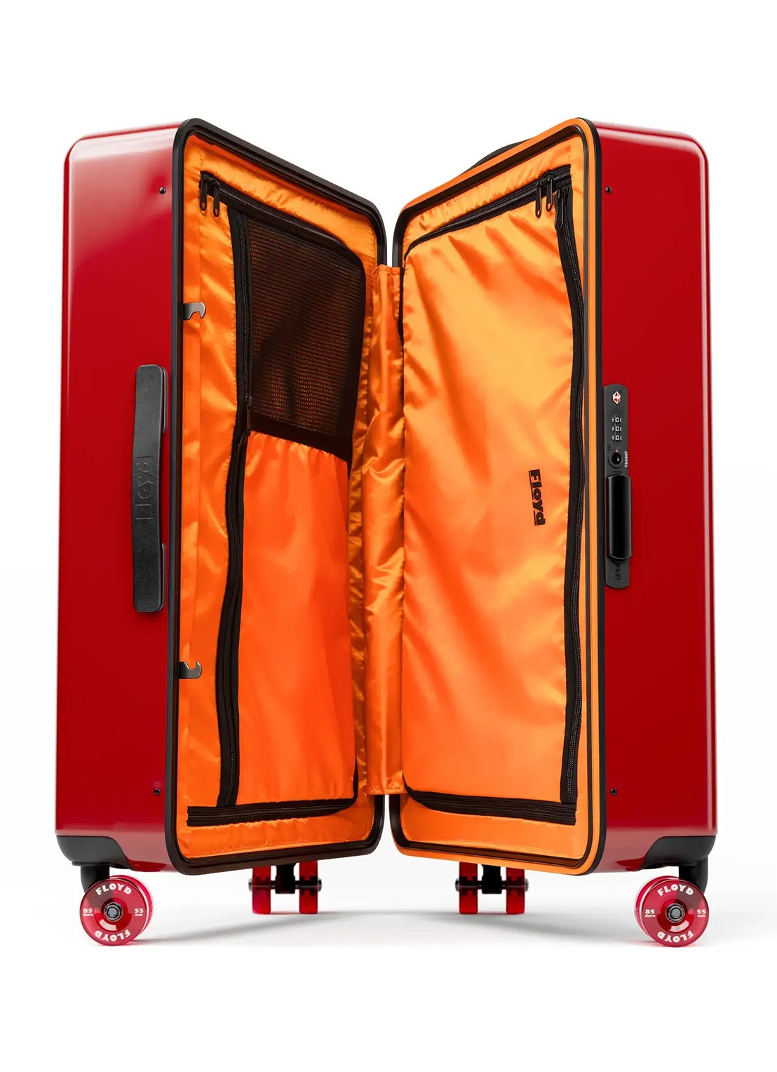 Floyd Check-In spinner 70 cm - voorkant 2 rood