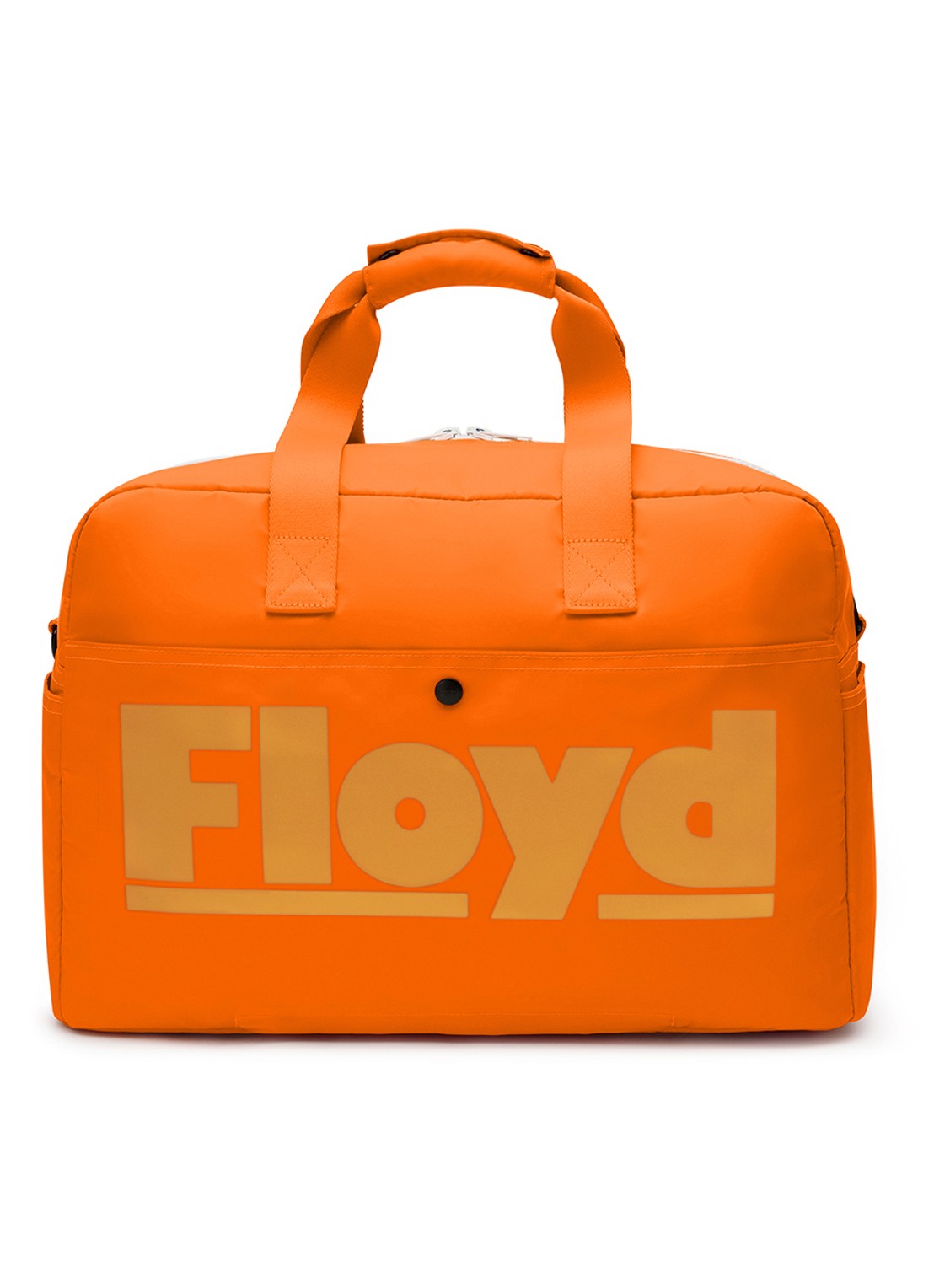 Floyd Weekendtas met logoprint - detail 5 orange