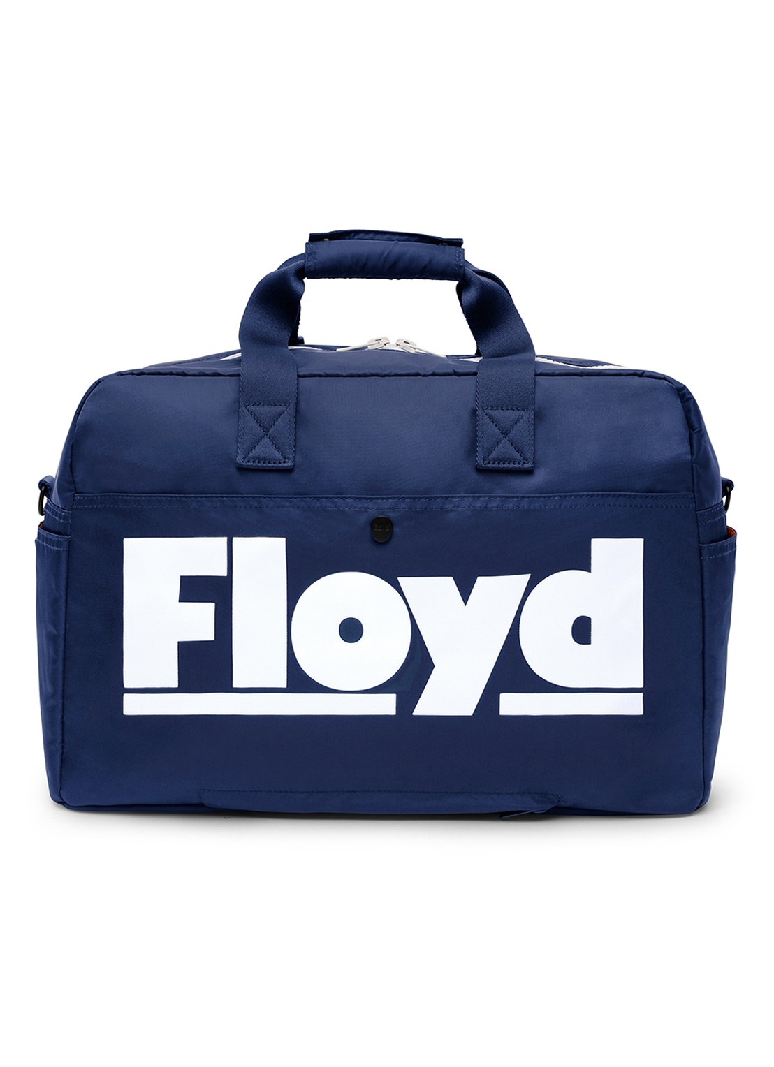 Floyd Weekendtas met logoprint - detail 3 blauw