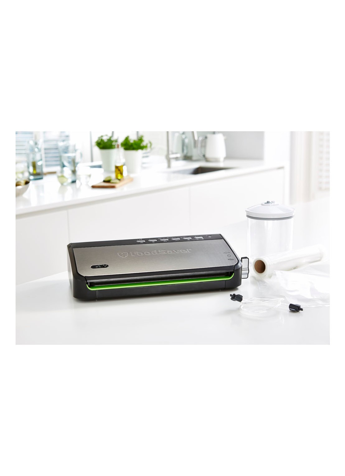 Foodsaver FSV005 vacumeerder - voorkant 2 zilver