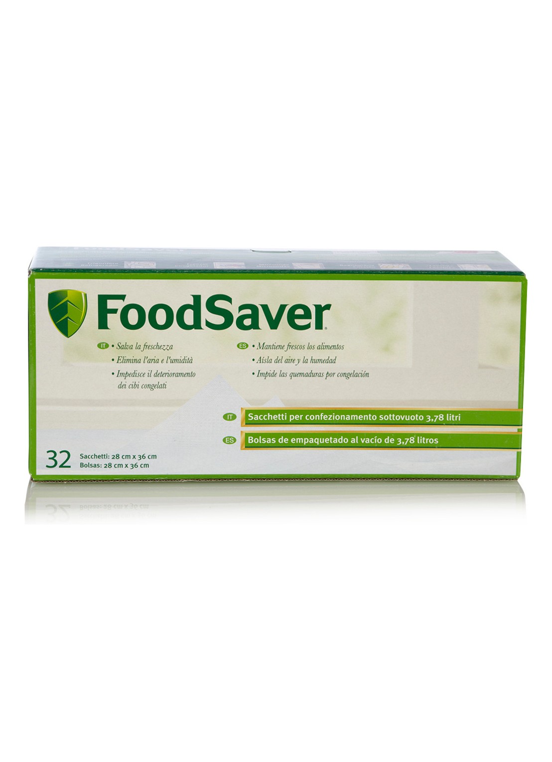 Foodsaver Vershoudzakken 3,7 liter 32 stuks - voorkant undefined