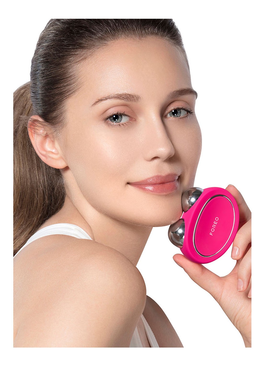 Foreo BEAR™ Fuchsia - gezichtstool - voorkant 6 fuchsia