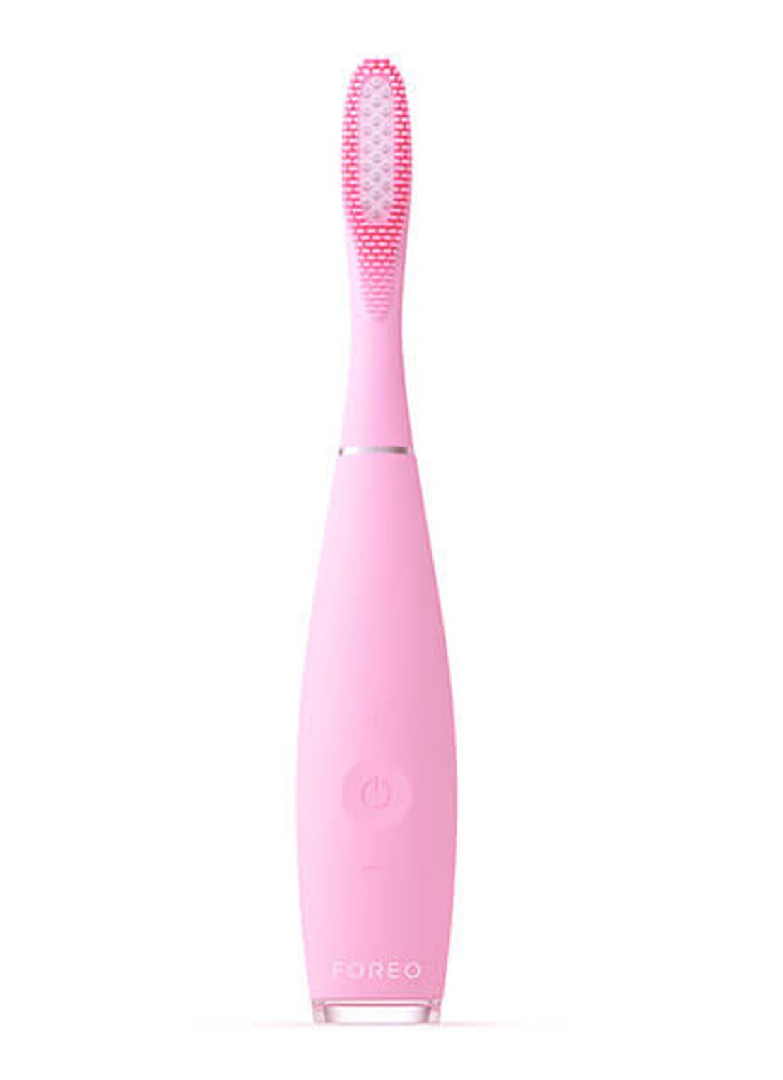 Foreo ISSA™ 3 ultra-hygienic silicone sonic toothbrush - elektrische tandenborstel - voorkant 3 pearl pink