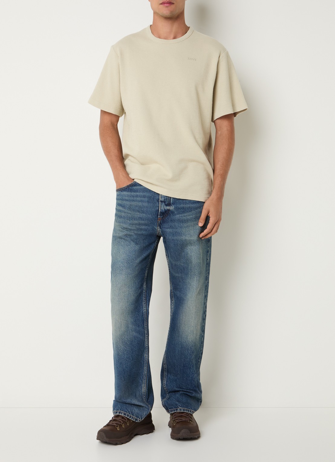 forét Fir T-shirt met ronde hals - voorkant 4 lindegroen