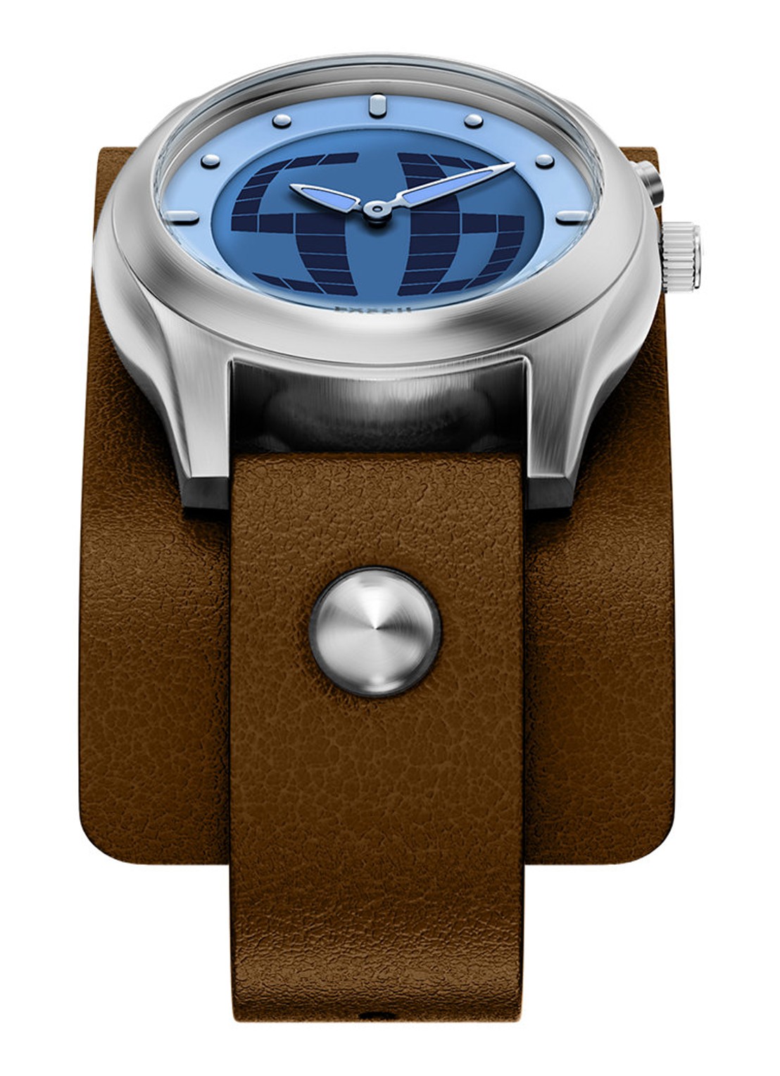 Fossil Archival Bic Tic horloge LE1229 - Limited Edition - detail 3 zilver