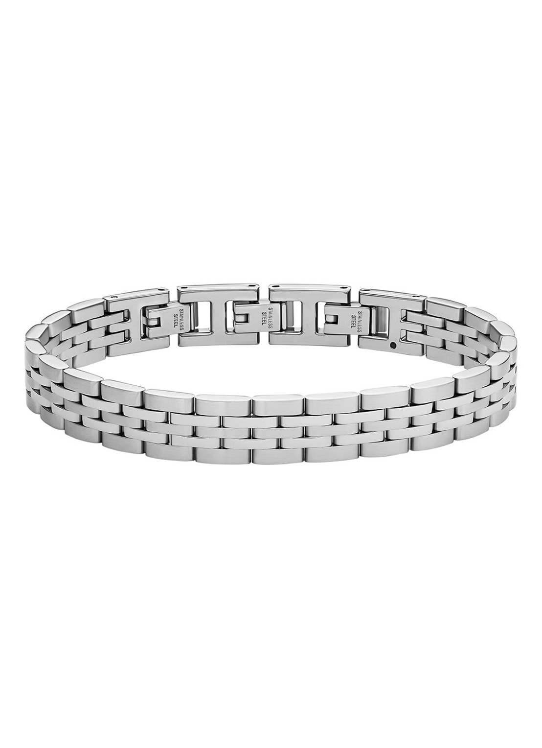 Fossil Arden armband JF04825040 - voorkant zilver