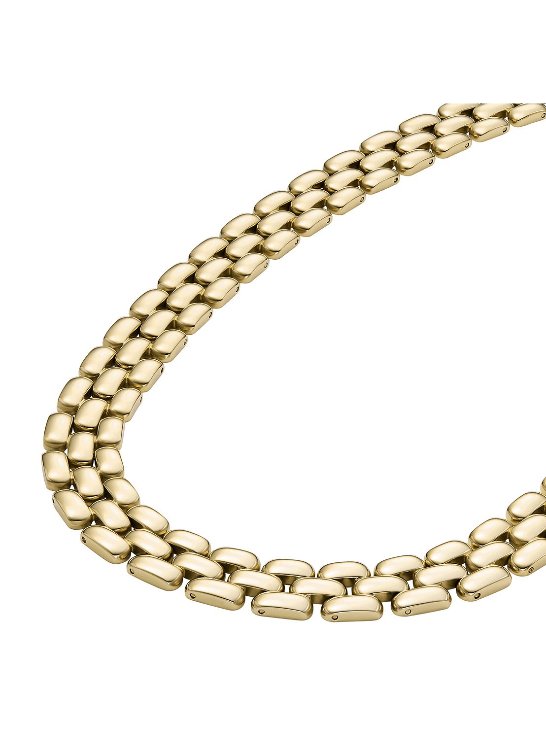 Fossil Arden ketting JF04783710 - detail 3 goud