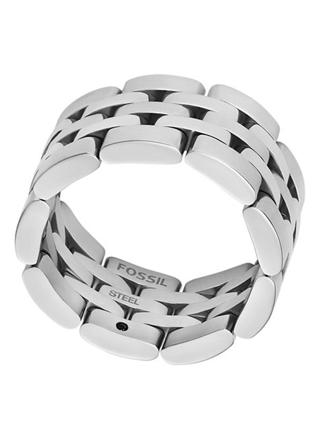 Fossil Arden ring JF04826040 - detail 4 zilver