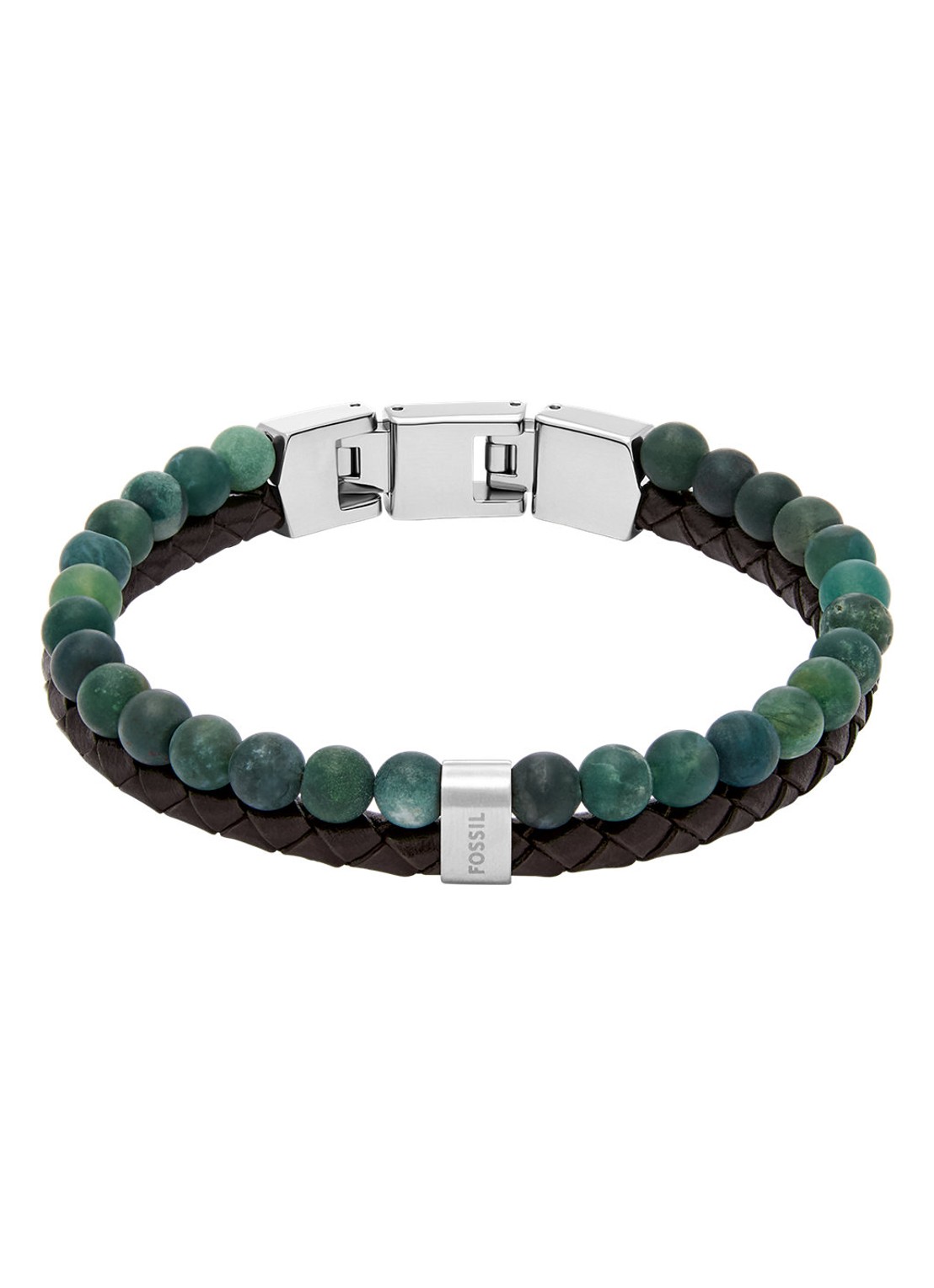 Fossil Armband JF04854040 - voorkant zilver