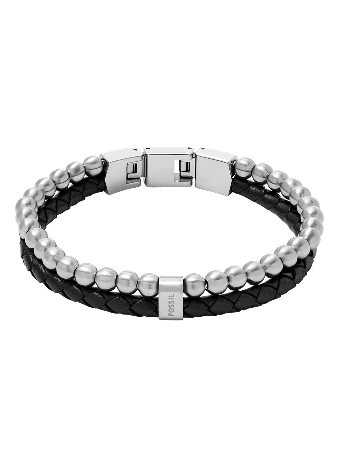 Fossil Armband JF04855040 - voorkant zilver
