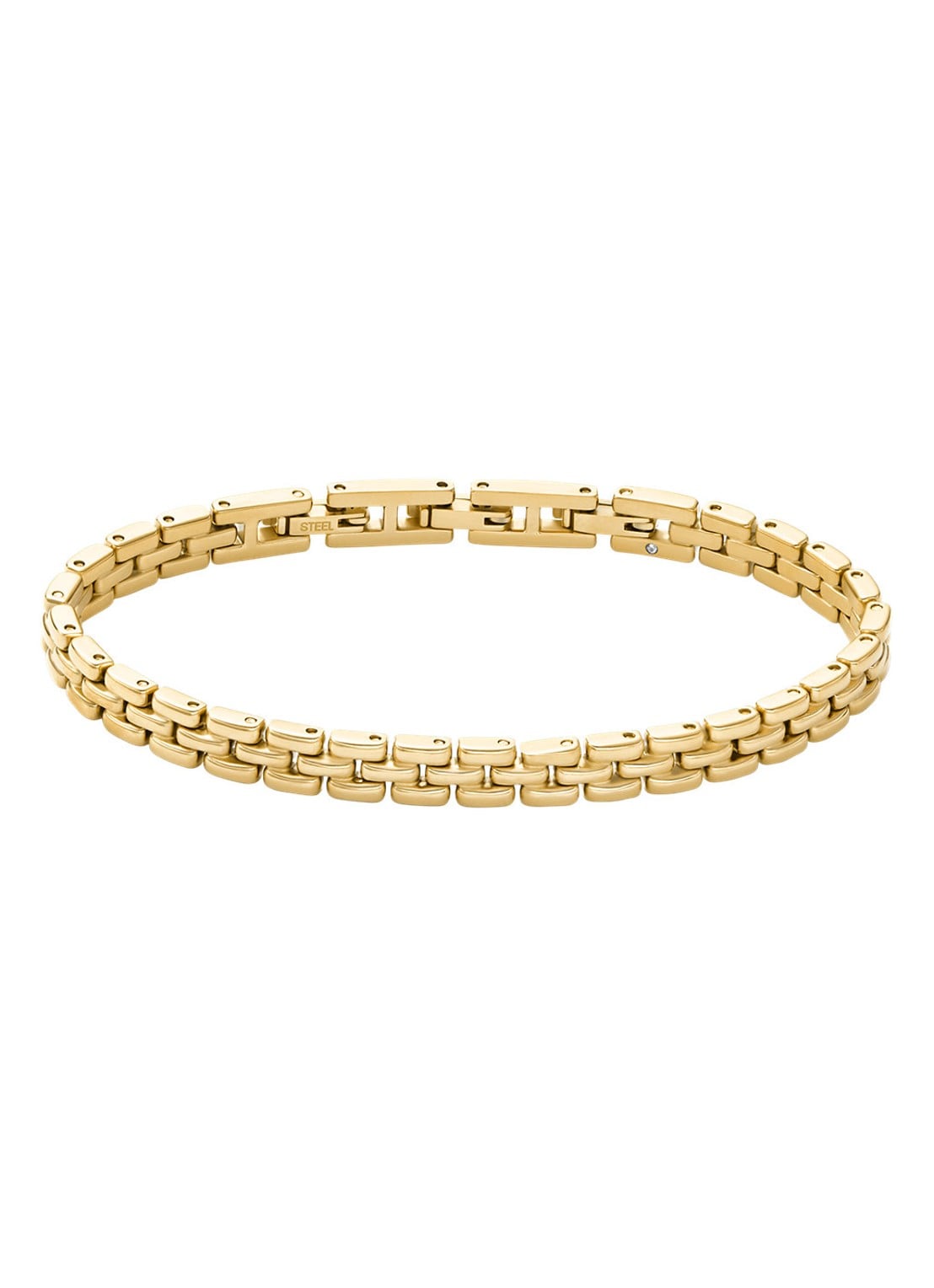 Fossil Armband JF04901710 - voorkant 5 goud