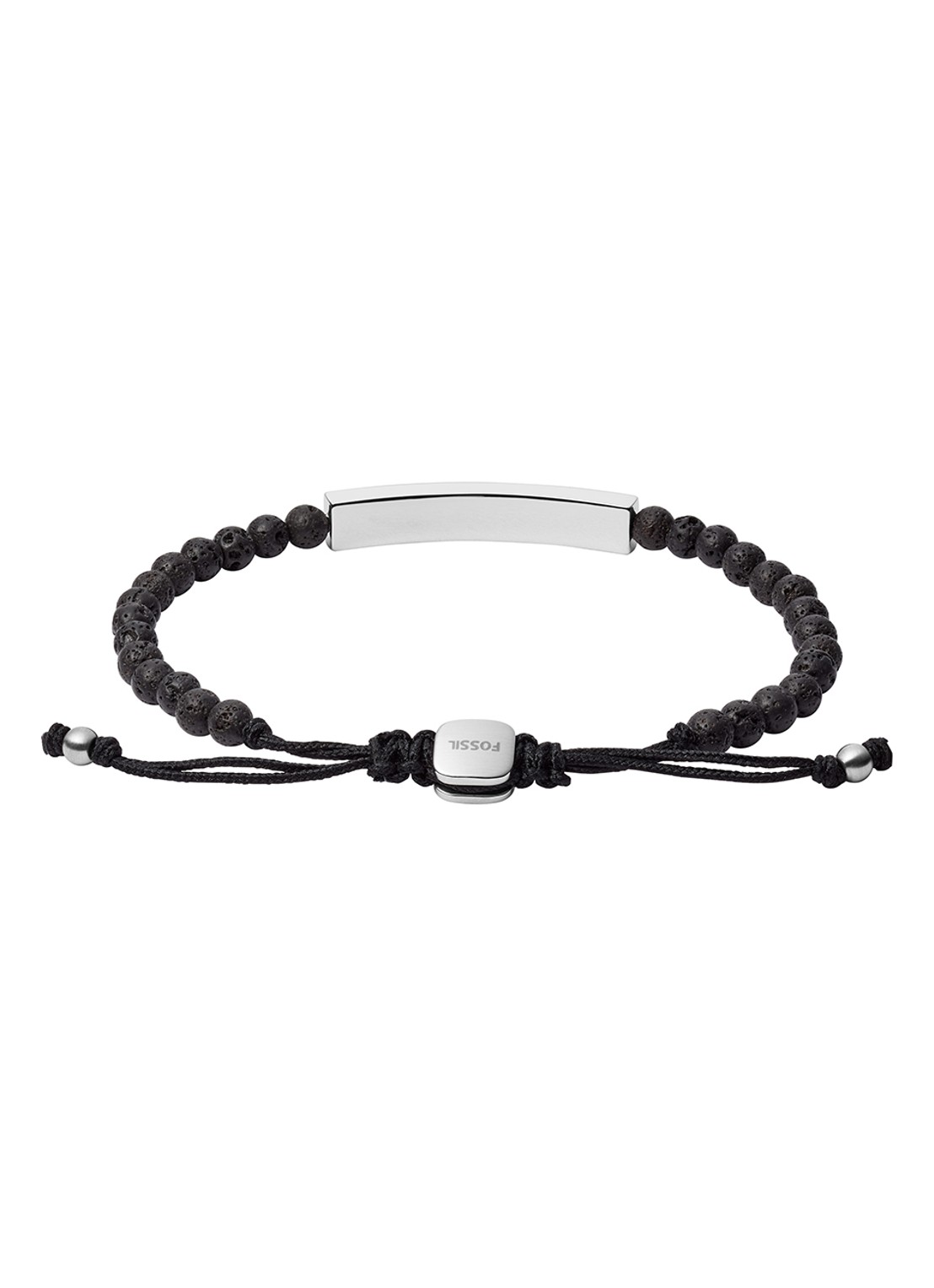 Fossil Armband met kleursteen  - detail 2 zwart