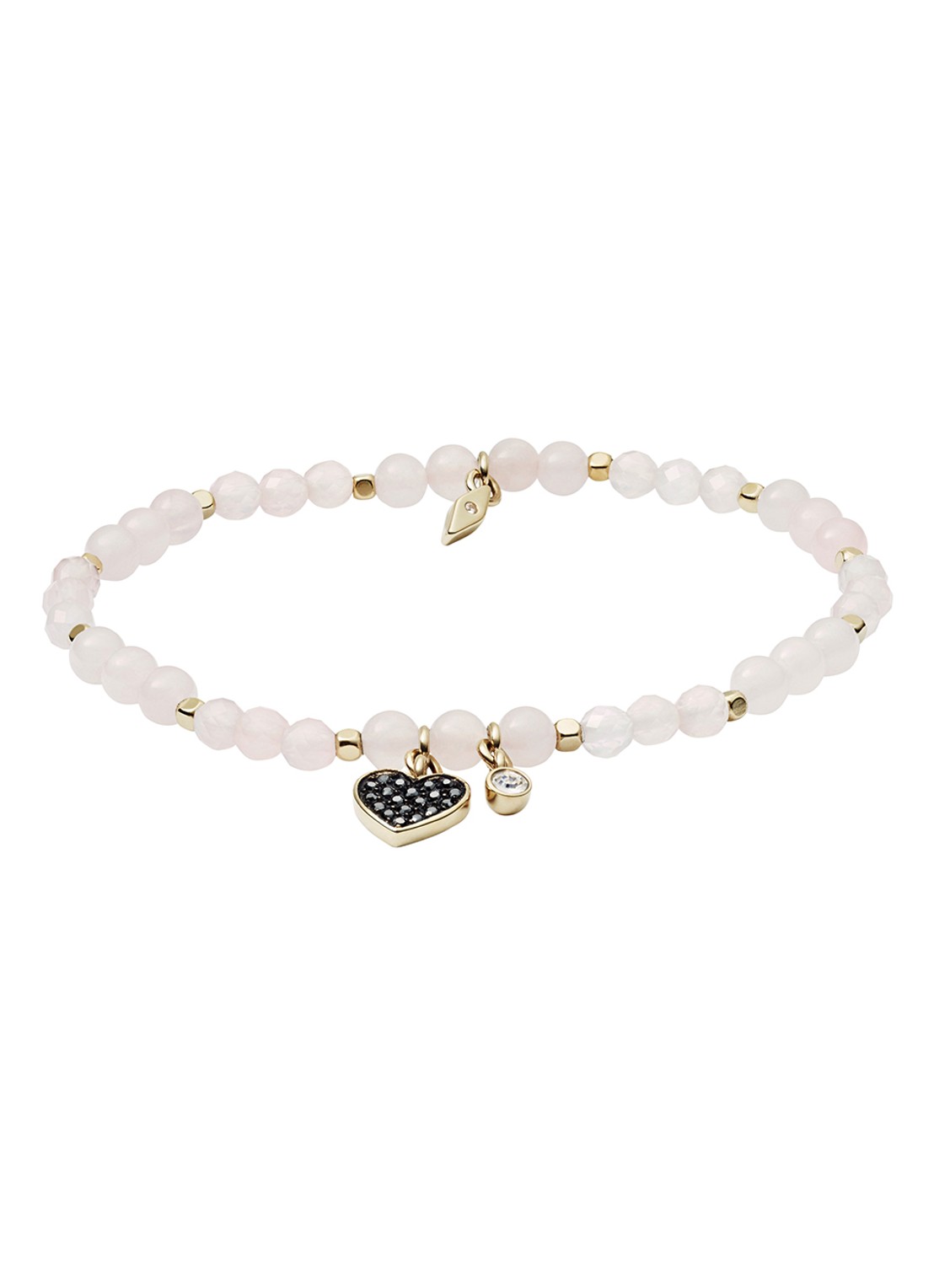 Fossil Armband met kralen JA6922710 - voorkant wit