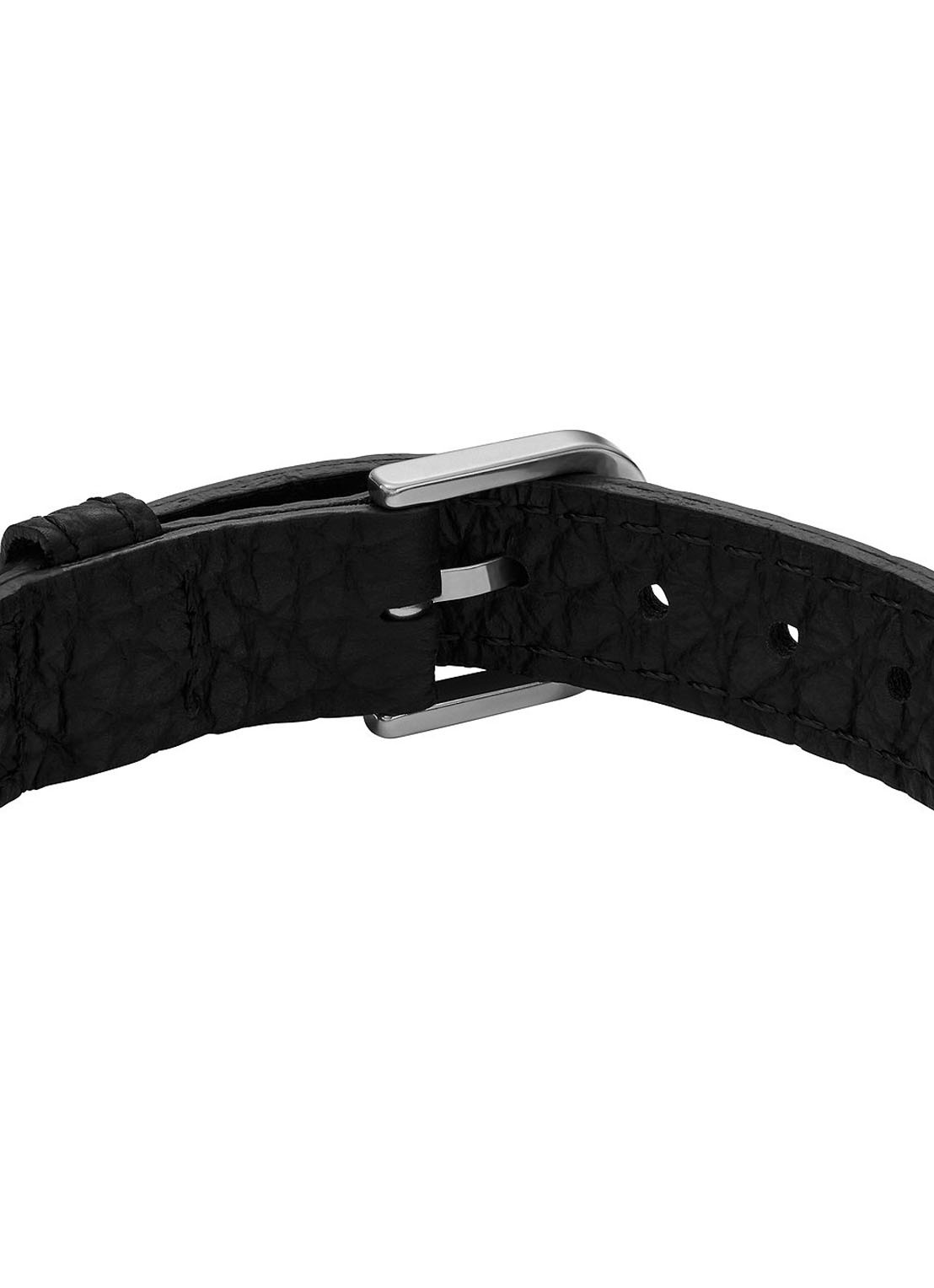 Fossil Armband van leer JF04473040 - detail 2 zwart