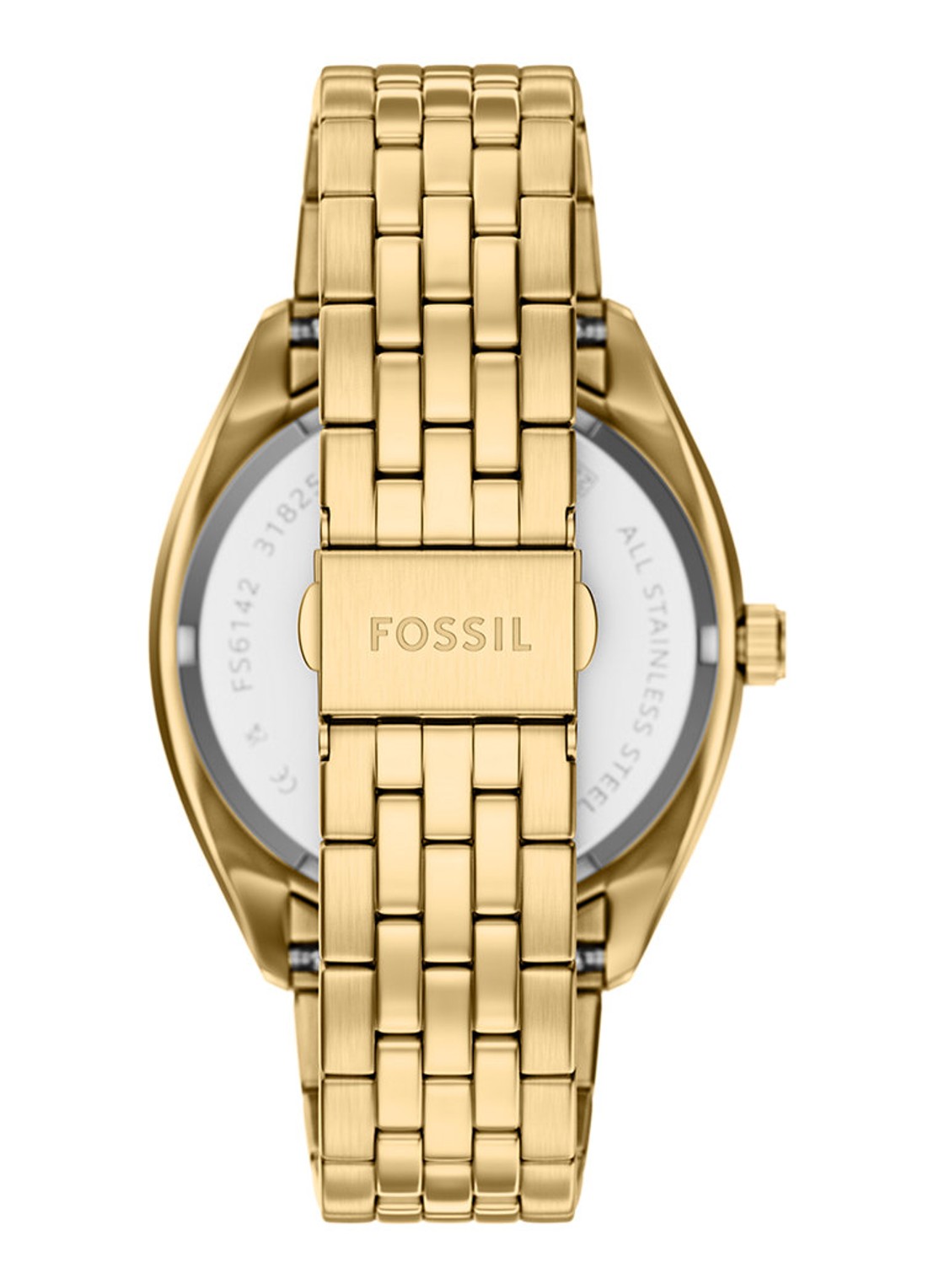 Fossil Campbell horloge FS6142 - detail 2 goud