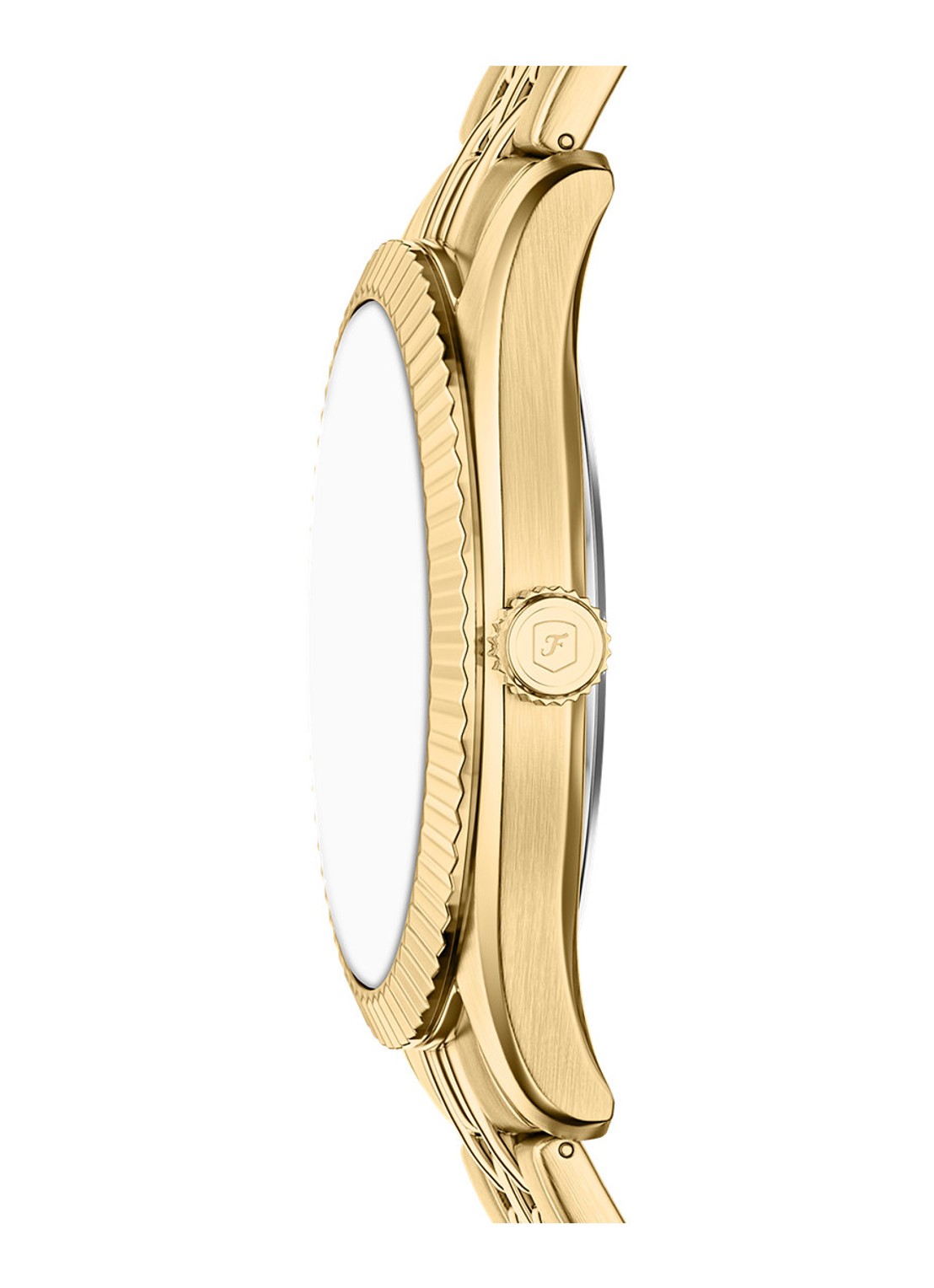 Fossil Campbell horloge FS6142 - detail 3 goud