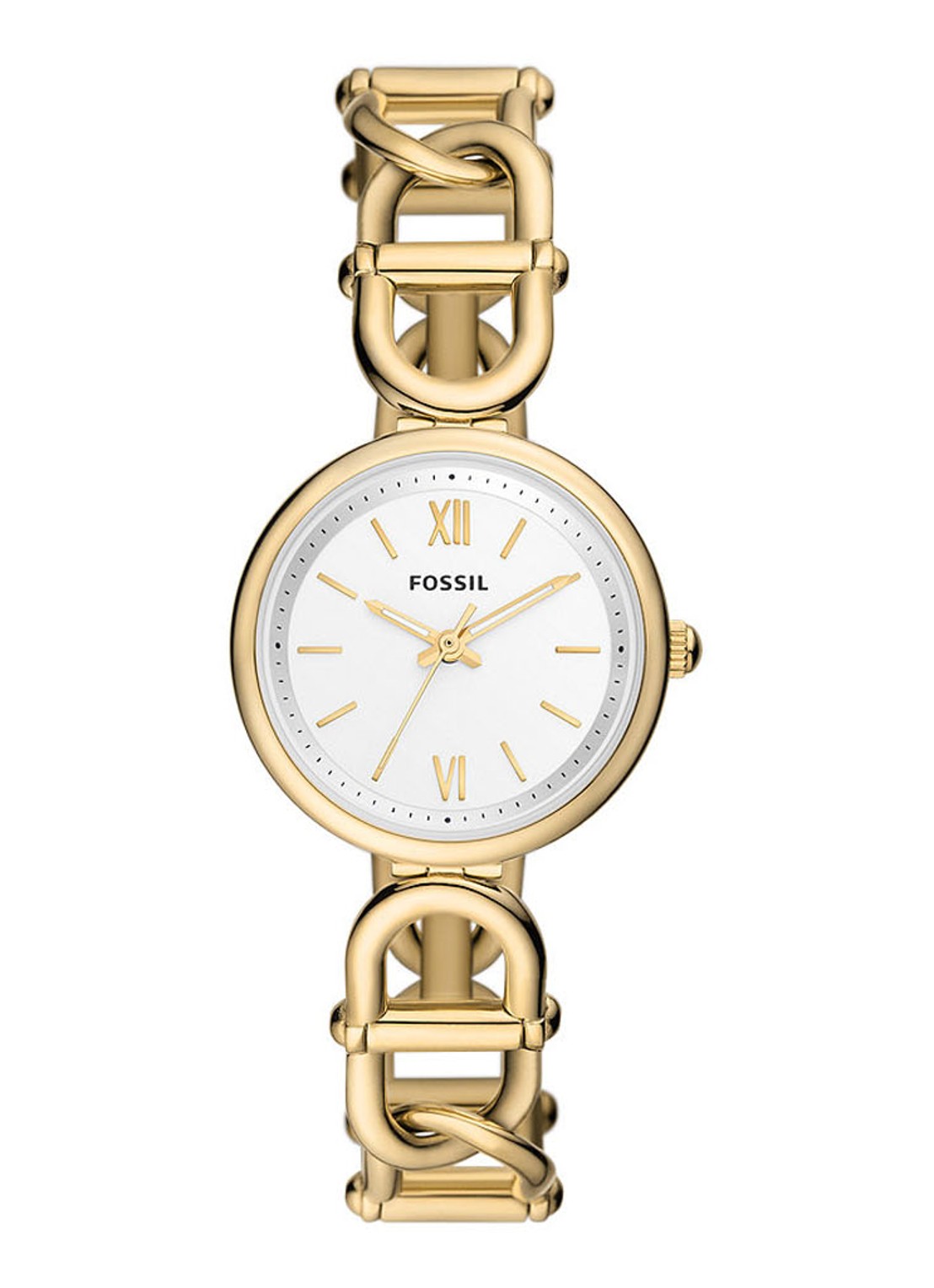Fossil Carlie horloge ES5272 - voorkant goud