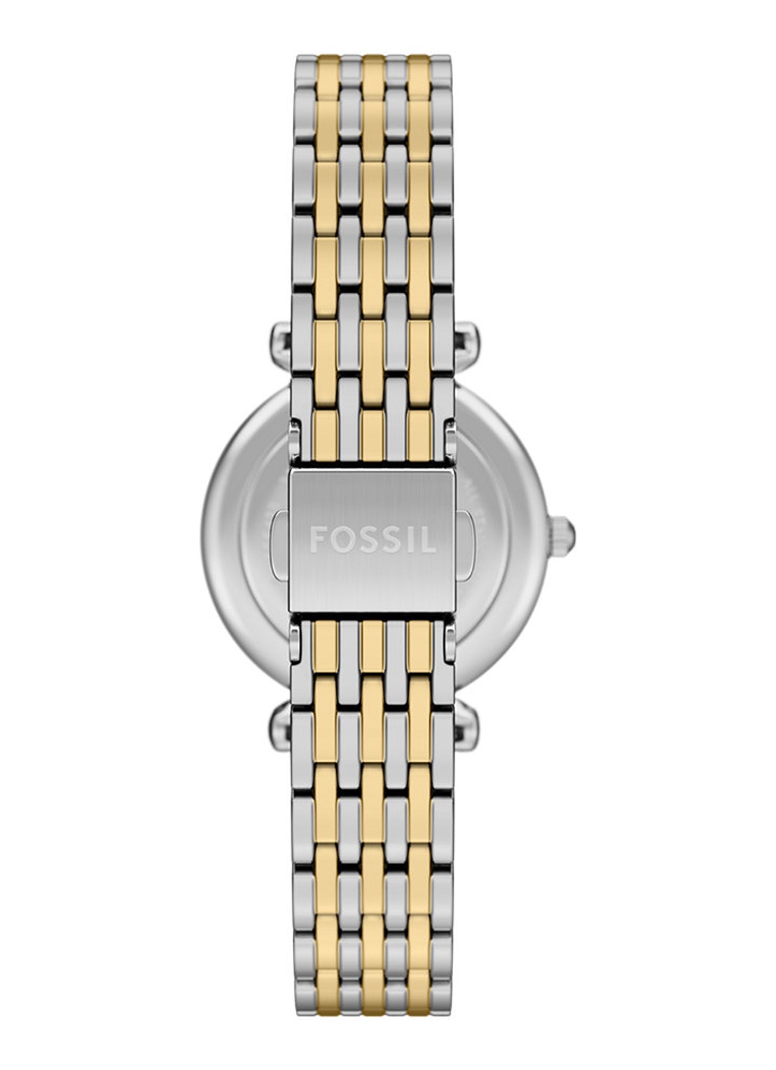Fossil Carlie horloge ES5438 - detail zilver