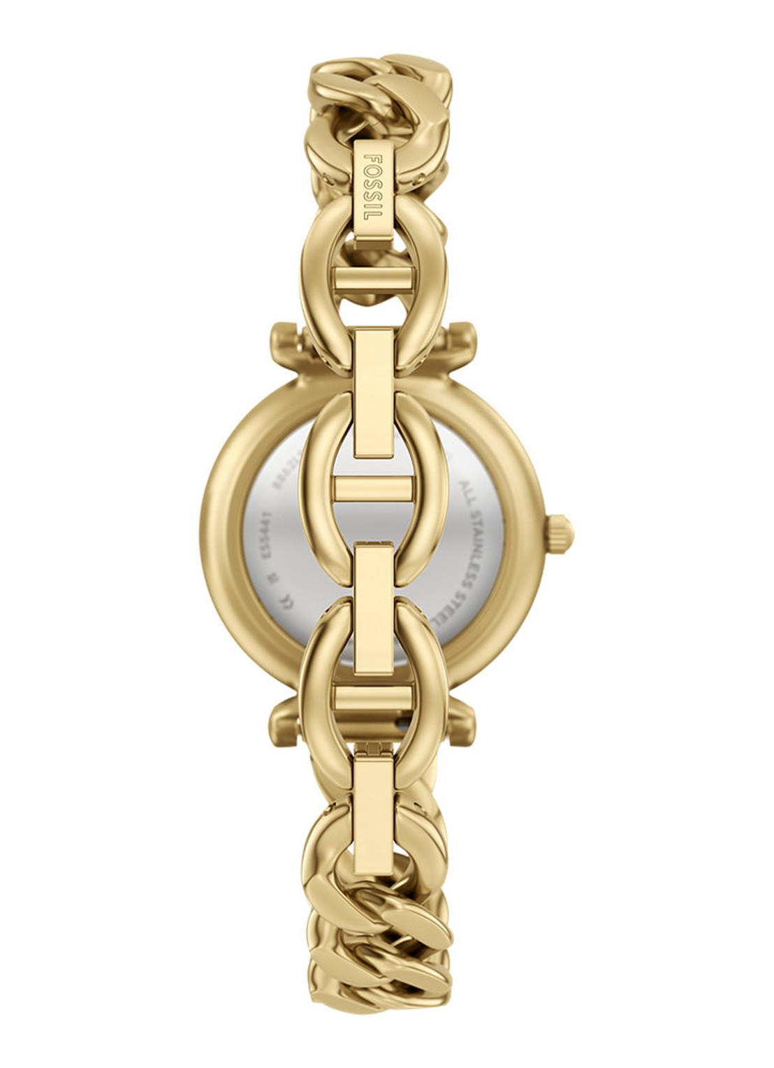 Fossil Carlie horloge ES5441 - detail goud