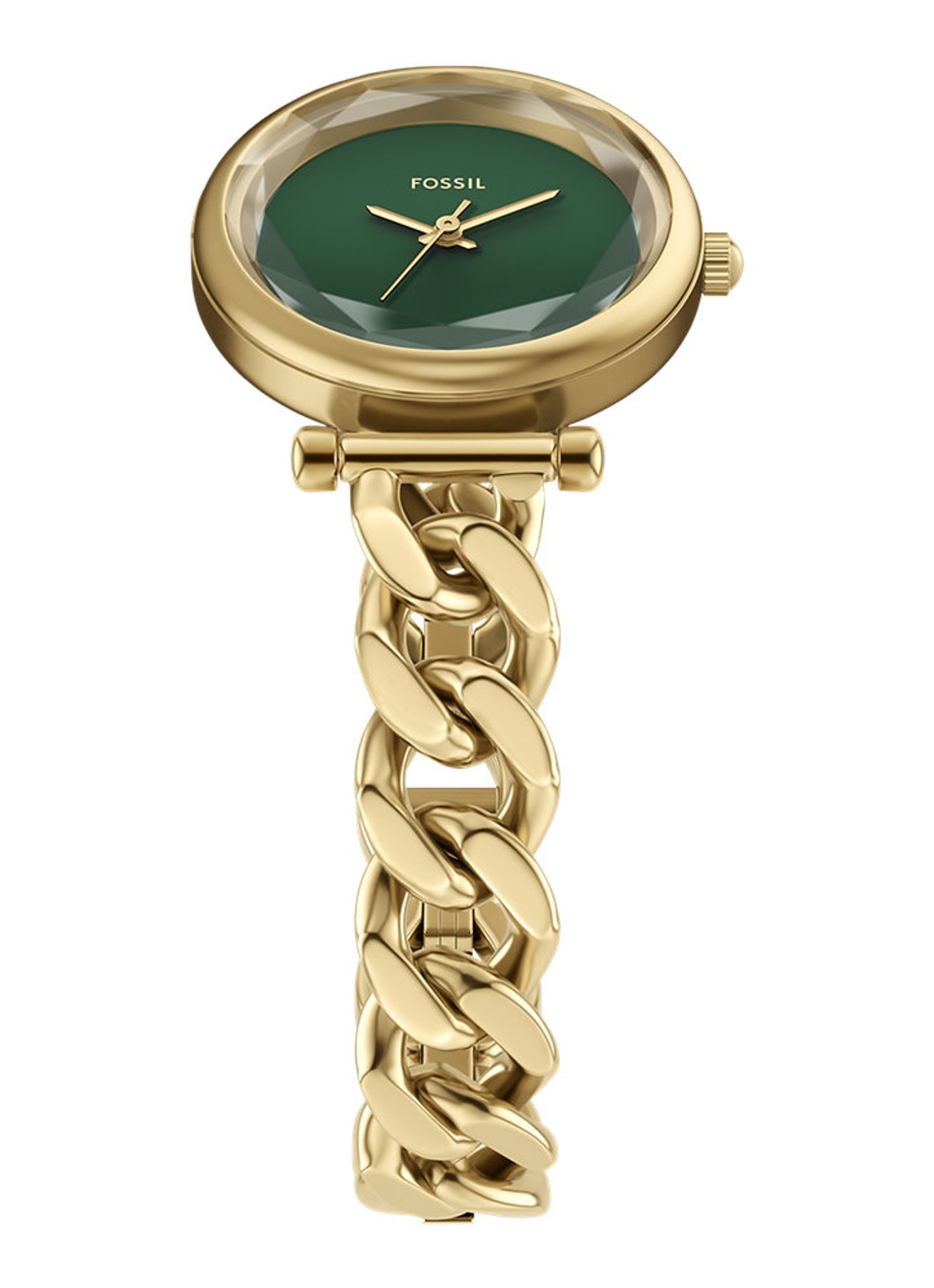 Fossil Carlie horloge ES5441 - detail 3 goud