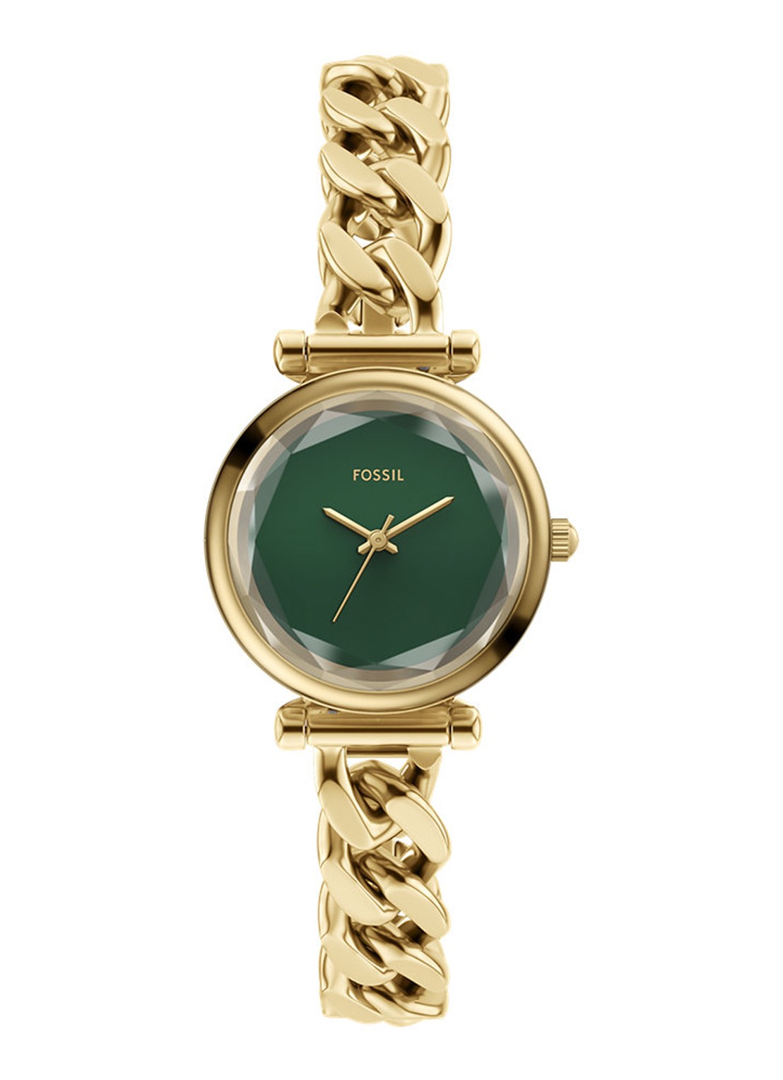 Fossil Carlie horloge ES5441 - voorkant 6 goud