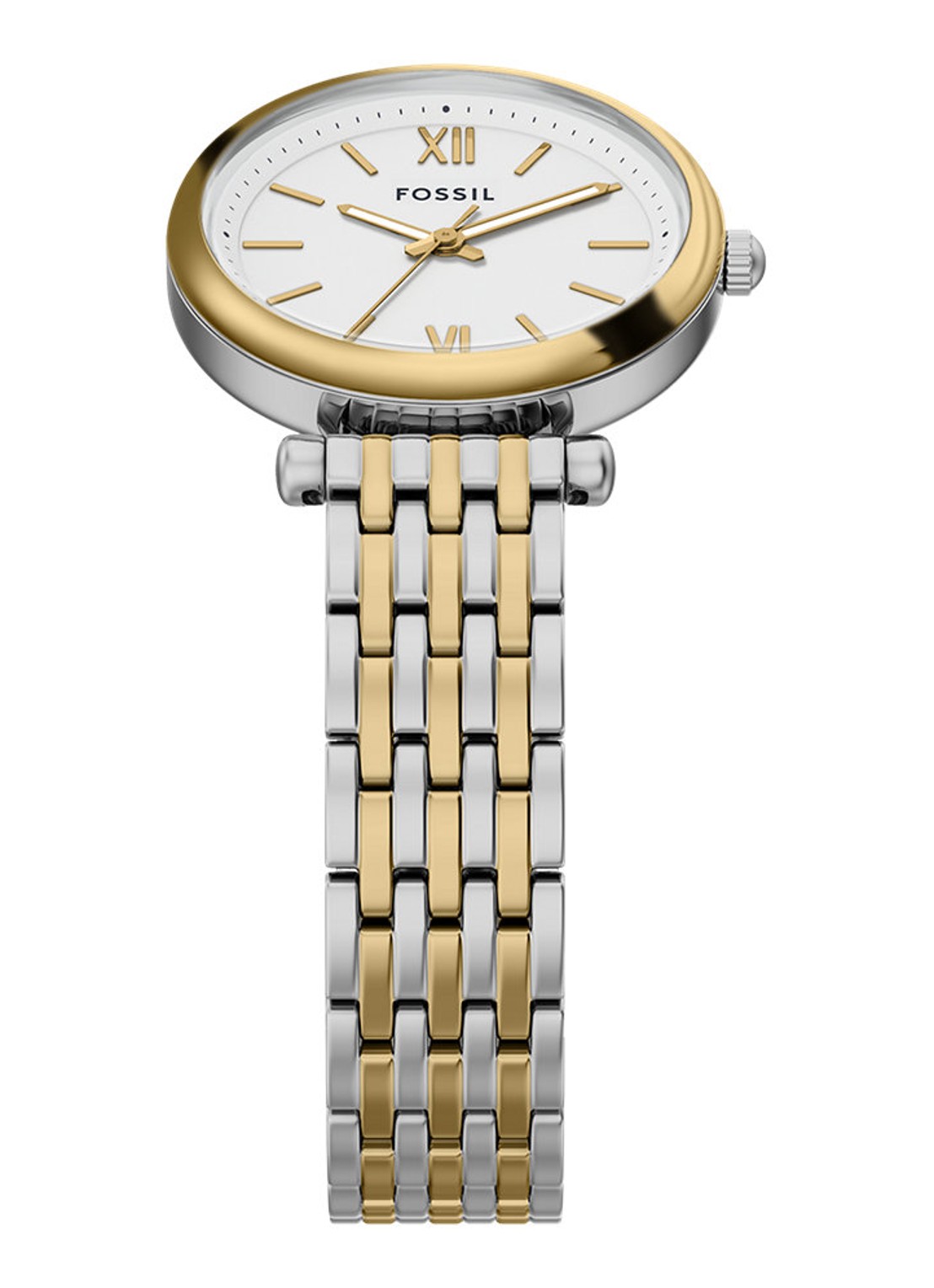 Fossil Carlie horloge ES5450SET - detail 4 zilver